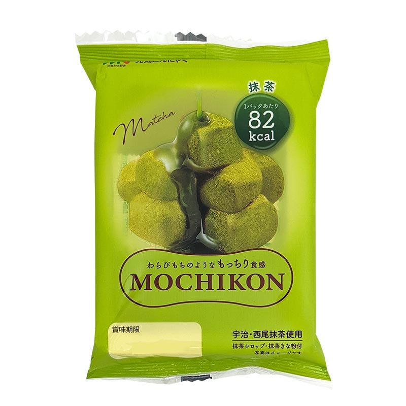 Läs mer om Mochikon japansk dessert med sirap Matcha 100g