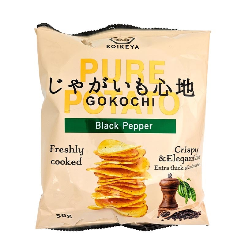Läs mer om Svartpeppar japanska chips 50g