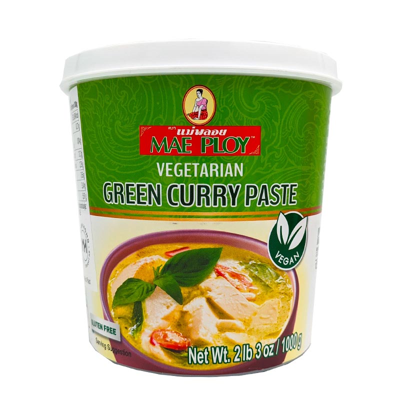Läs mer om Vegansk Grön Currypasta Mae Ploy 1kg