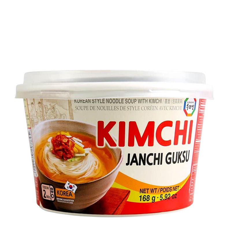 Läs mer om Kimchi Janchi Guksu Nudelsoppa Somen
