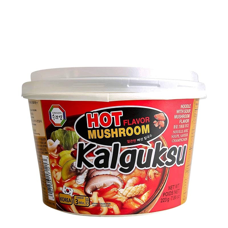 Läs mer om Kalguksu Nudelsoppa Spicy Svamp