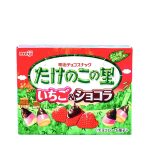 Meiji Bamboo Mushroom Village Jordgubb & Chokladbitar 61g