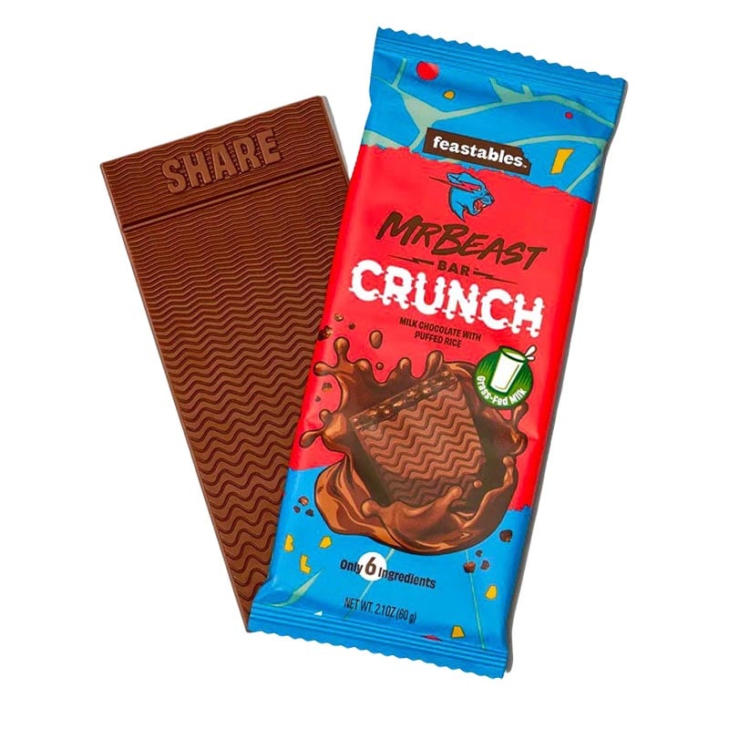 Läs mer om Mr. Beast Crunch Chokladkaka