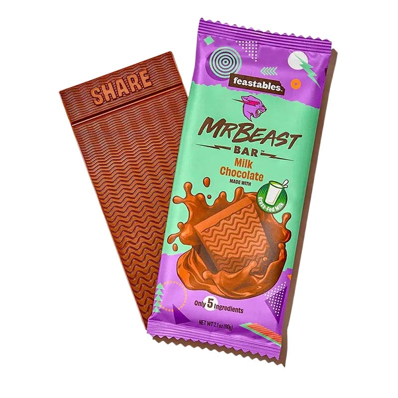 Läs mer om Mr. Beast Milk Chocolate Chokladkaka