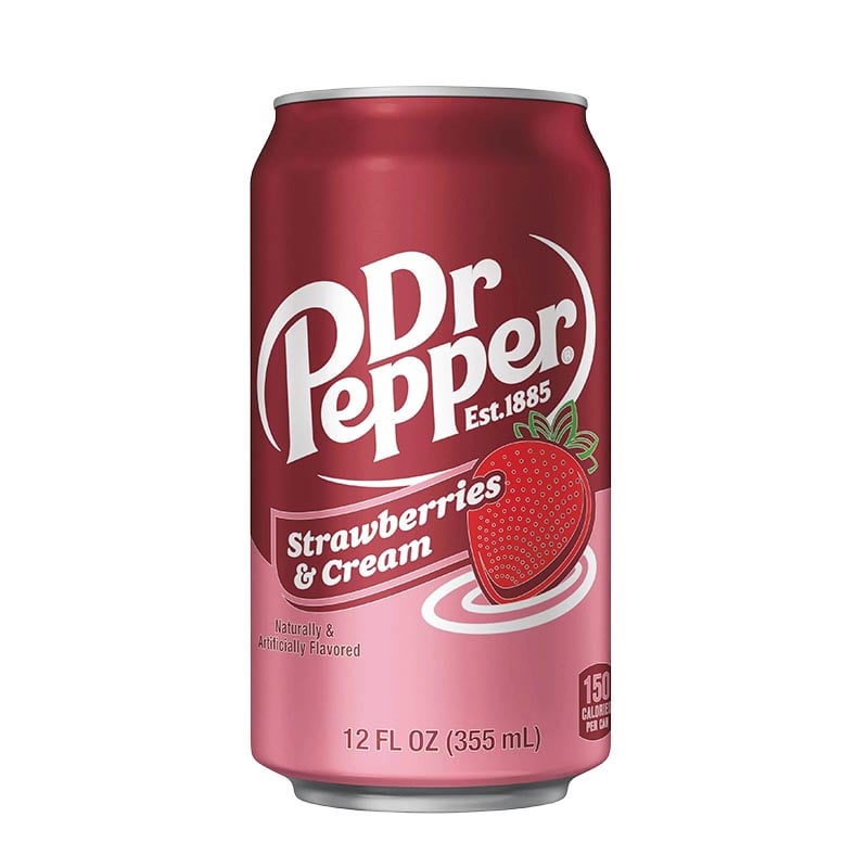 Läs mer om Dr. Pepper Strawberry & Cream 355ml