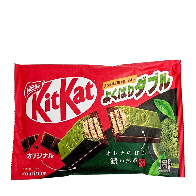 Läs mer om KitKat Double Matcha & Chocolate Original