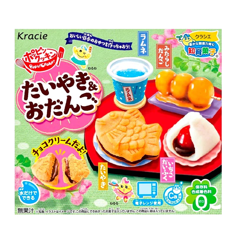 Läs mer om Popin’Cookin’ Taiyaki & Odango DIY Japanskt Godis