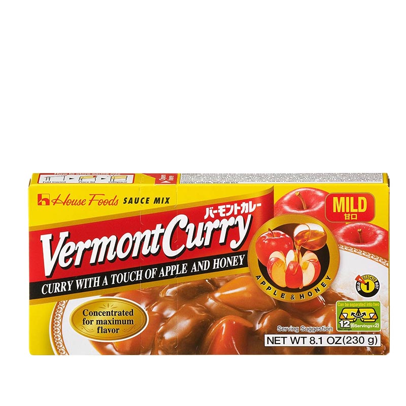 Läs mer om Vermont Curry Mild 12 portioner 230g