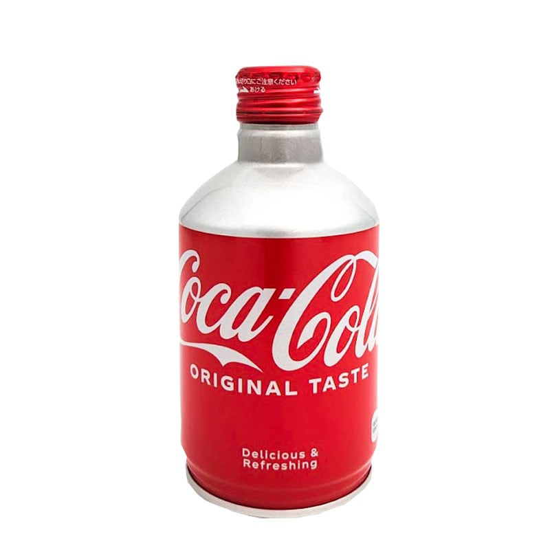 Läs mer om Japansk Coca Cola i aluminiumflaska 300ml