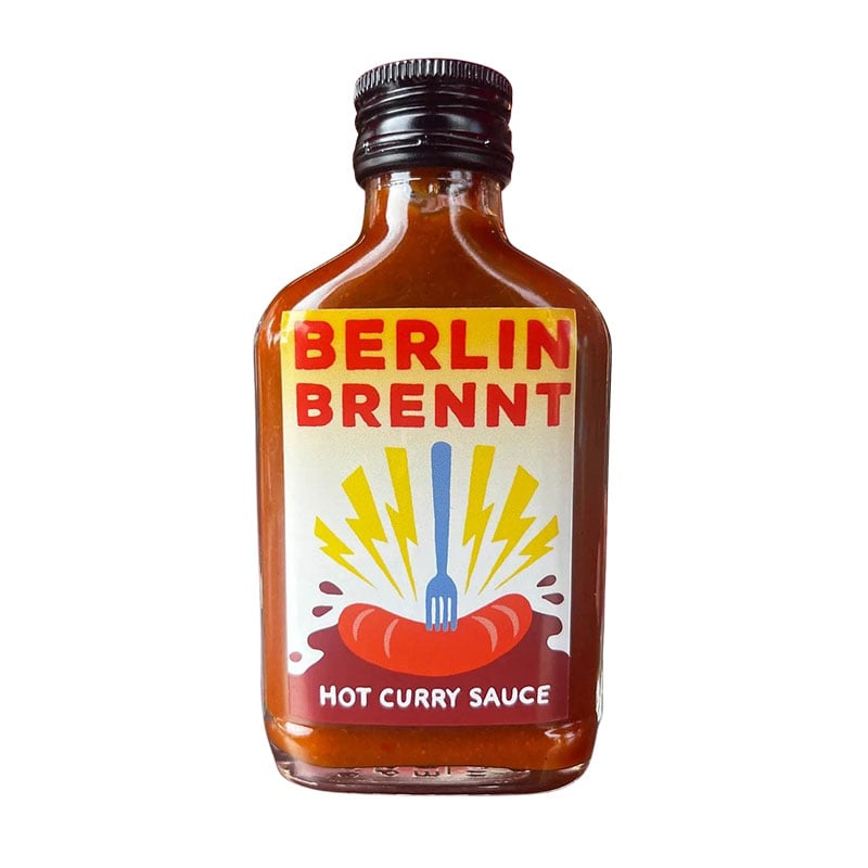 Läs mer om Currywurst Hot Sauce Crazy Bastard 100ml