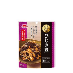 Kokt kryddad Hijiki sjögräs med grönsaker (Hijiki Ni) 70g