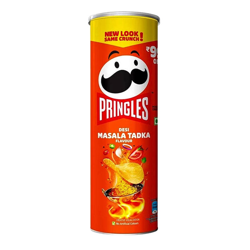 Läs mer om Pringles Masala Tadka 107g