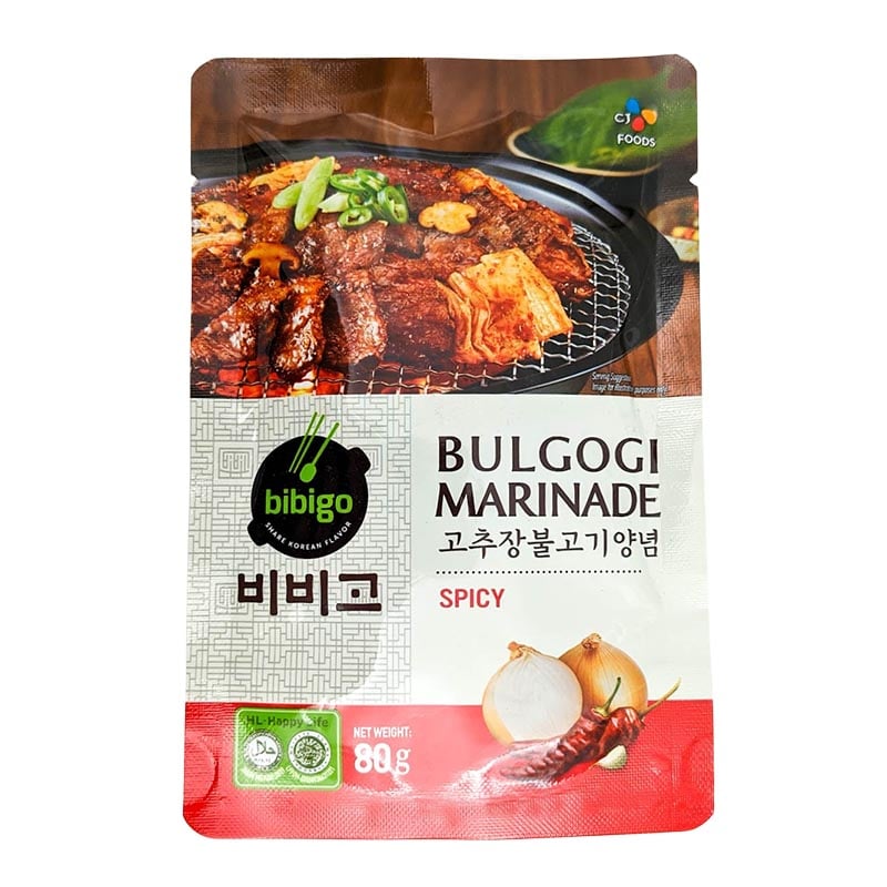 Läs mer om Spicy Bulgogimarinad koreansk BBQ 80g