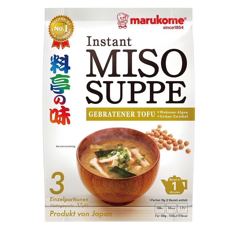 Läs mer om Färdig Misosoppa Friterad Tofu 3 portioner 57g