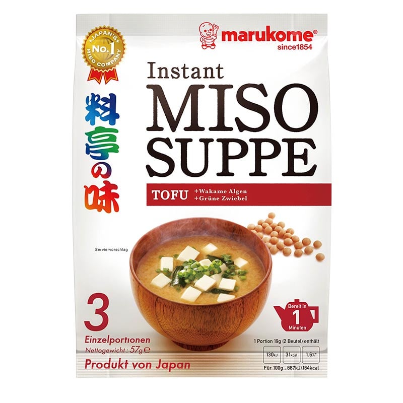 Läs mer om Färdig Misosoppa Tofu 3 portioner 57g