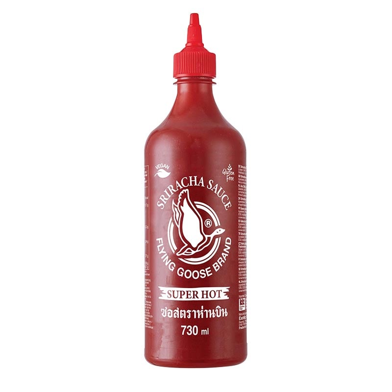 Läs mer om Sriracha Extra Stark Flying Goose 730ml