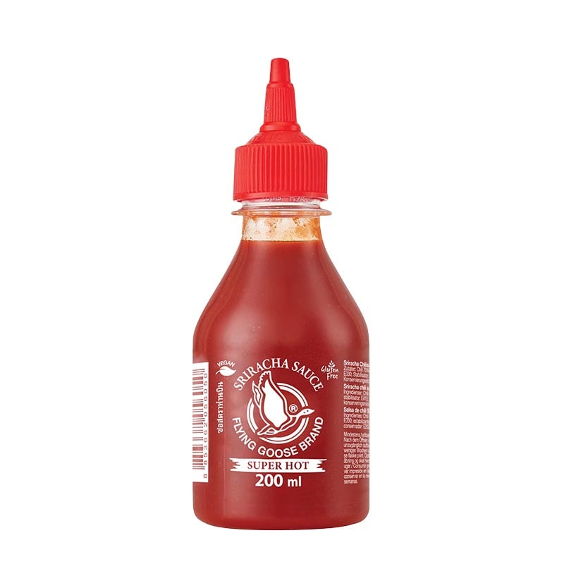Läs mer om Sriracha Extra Stark Flying Goose 200ml