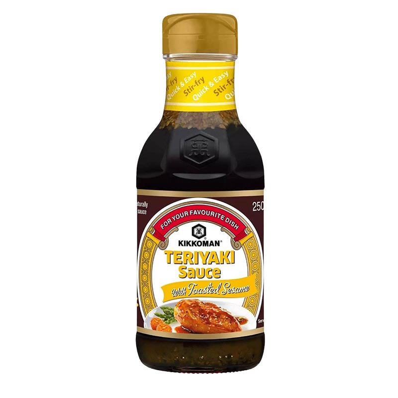 Läs mer om Kikkoman BBQ-sås Teriyaki & Rostade Sesamfrön 250ml