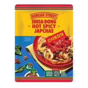 Instant Japchae-nudlar Hot & Spicy Korean Street 103g