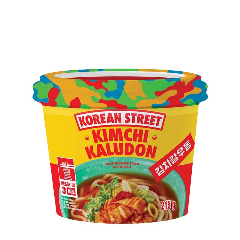 Läs mer om Korean Street Nudelbowl Kaludon Kimchi 215g