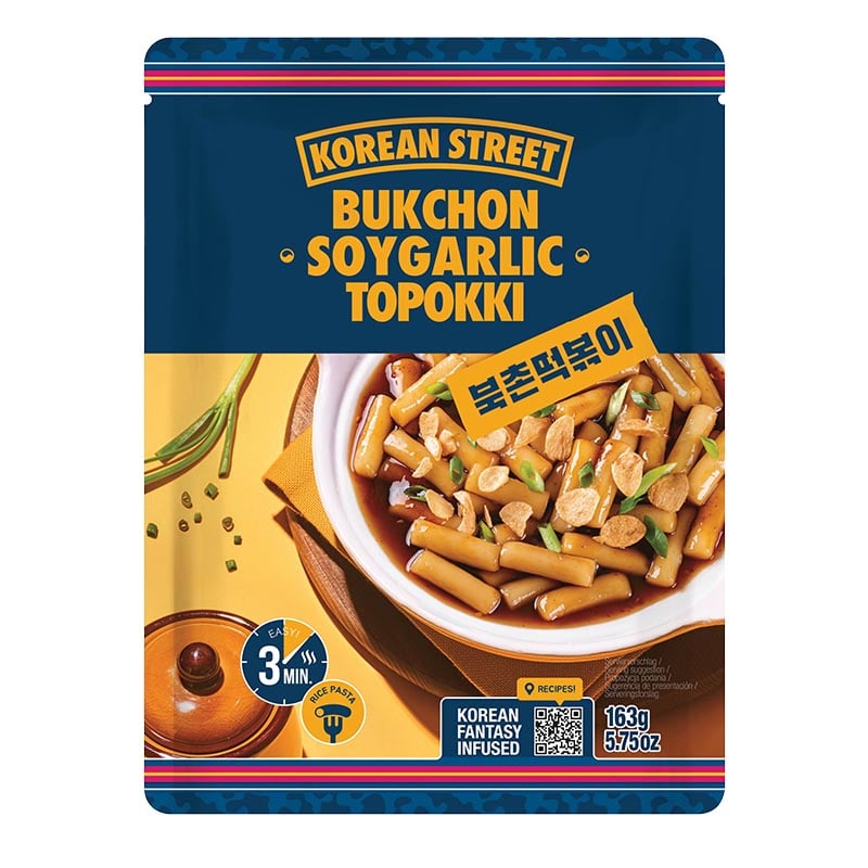 Läs mer om Instant Tteokbokki Vitlök & Soja Korean Street 163g