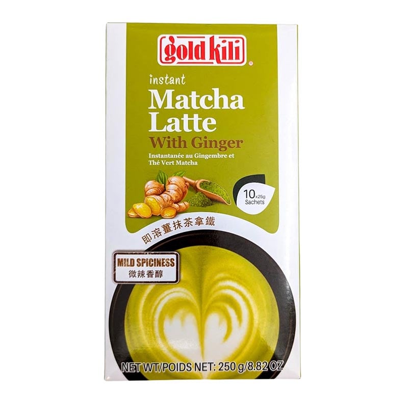 Läs mer om Matcha med ingefära Instant latte Gold Kili 250g