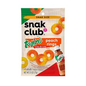 Godis med Tajin mexikansk chilikrydda Persika 71g