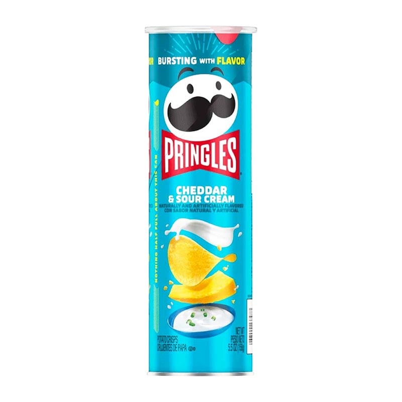 Läs mer om Pringles Cheddar & Sourcream 158g