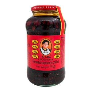 Svarta Sojabönor i Chiliolja, Lao Gan Ma 740g