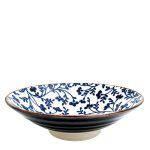 Souka Blommor djup japansk skål 1400ml