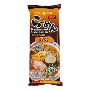 Autentisk Japansk Ramen Miso Tonkotsu (2 port)