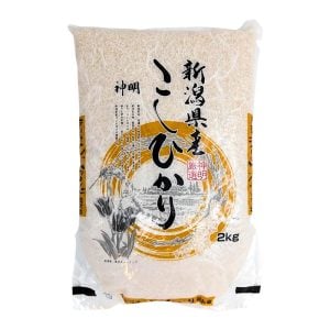 Äkta japanskt rundkornigt ris Koshihikari 2kg