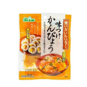 Kanpyo (Seasoned gourd strips kalebass till autentiska makirullar) 60g