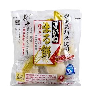 Kirimochi japanska runda rice cakes (Marumochi) 260g