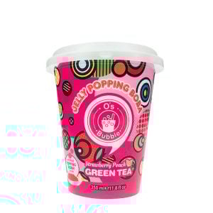 Popping Boba Jordgubb & Persika färdig 350ml