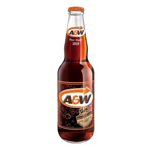 Root Beer A&W Glasflaska 341ml