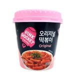Instant Tteokbokki Original kopp Pink Rocket 120g