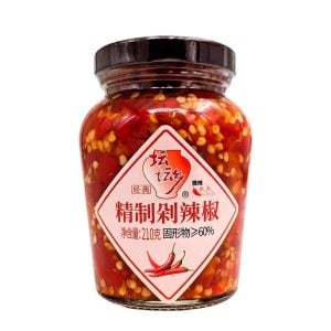 Tantanxiang Hackad Röd Chili 210g