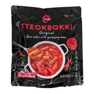 Tteokbokki Rice cakes gochujangsås 2 portioner 260g