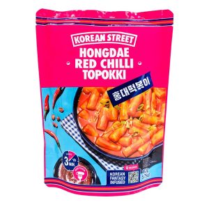Instant Tteokbokki med Chilisås Korean Street 163g