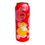 Qdol Pokémon Kolsyrat vatten Jordgubbe 500ml