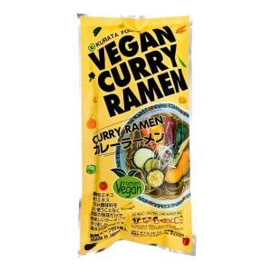 Lyxig Vegansk Ramen med buljong (Curry) 2 portioner