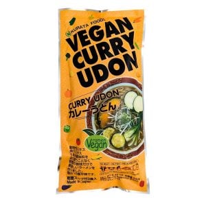 Lyxig Vegansk Udon med buljong (Curry) 2 portioner