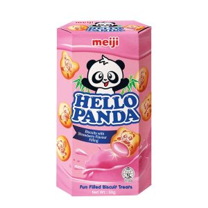 Hello Panda Kex Jordgubb 50g