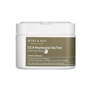 Mary & May Cica Houttuynia Tea Tree Calming Mask 30st (Ansiktsmask)