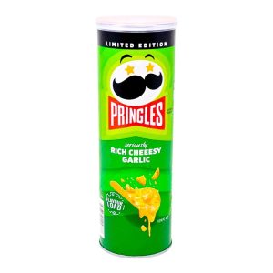 Pringles Seriously Rich Cheesy Garlic 102g