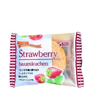 Baumkuchen japansk spettekaka Jordgubbar