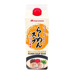 Färdig buljong Tonkotsu Ramen (ca 3 liter buljong) 500ml