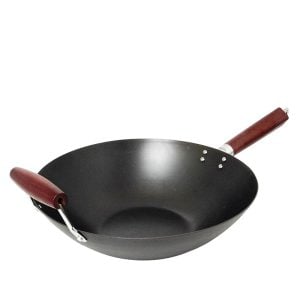 Wokpanna med platt botten 35cm