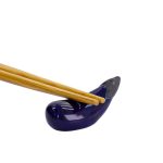 Japansk Vilosten till ätpinnar Aubergine